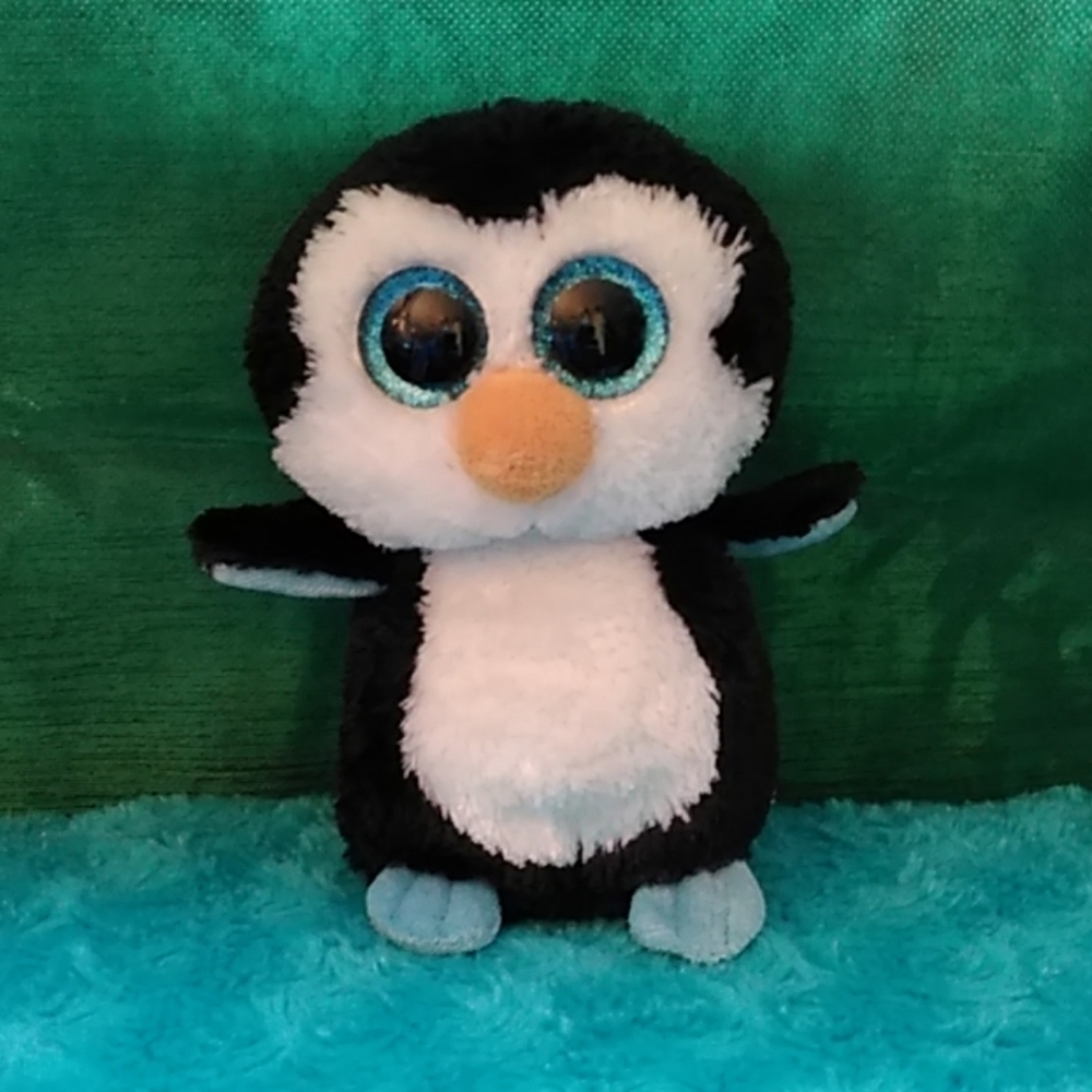 Waddles penguin Big Eye Beanie Baby